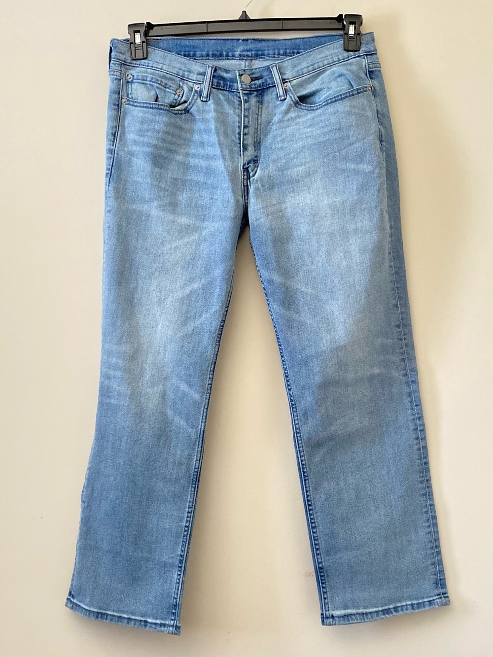 Levi’s 514 Men’s Straight Fit Light Blue Denim Jeans - 34W29L - New without Tags